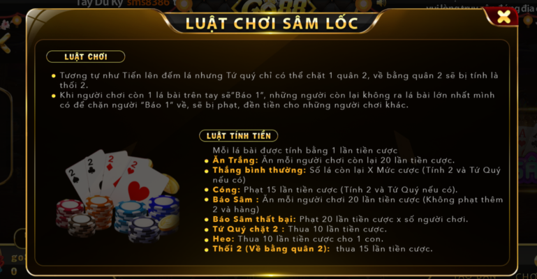 Mẹo đánh Sâm lốc tại Go88 cực hay cho bet thủ