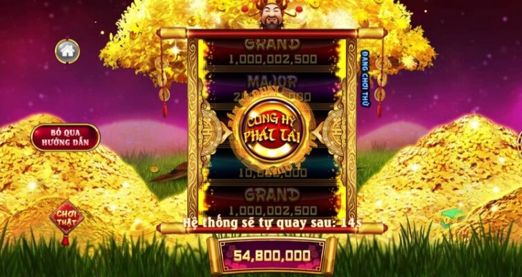 Nổ hũ cung hỷ phát tài - Game nổ hũ siêu hấp dẫn cho anh em